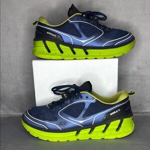 🔥🔥🔥 Hoka One One Conquest Men's Running Shoes Blue Size: 11.5🔥🔥🔥